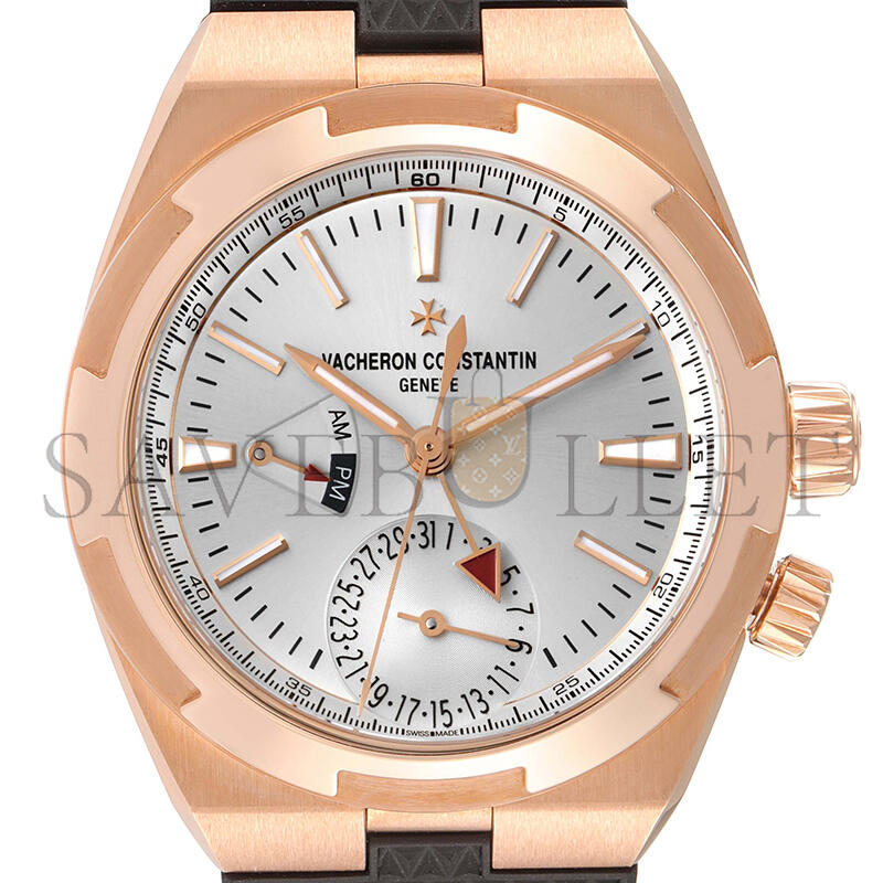 vacheron C0nstan1n overseas dual time pink gold 41mm 7900v000r-b336